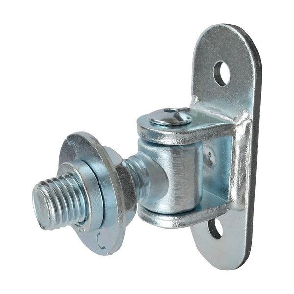 HI/75 Adjustable Gate Hinge M20 With Jointed Plates On Back Plate 115mm x 40mm