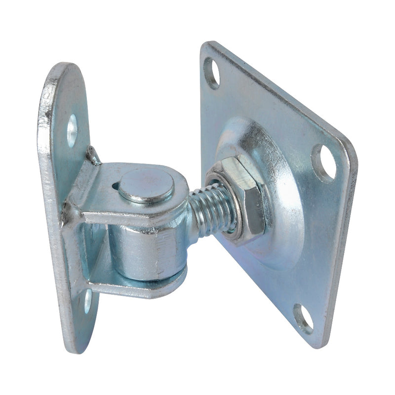HI/77 Adjustable Gate Hinge M18 With Fixing Plate 90x90mm On Back Plate 115x40mm