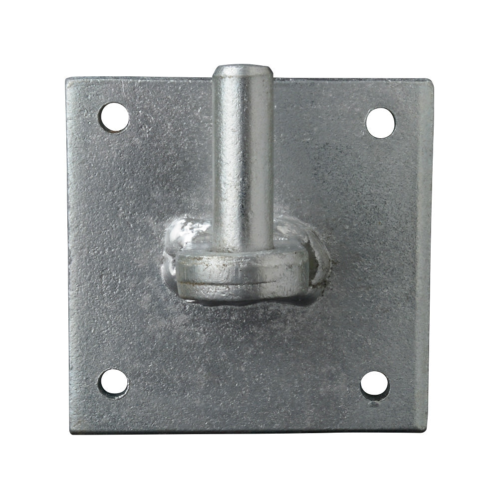 12mm Zinc Plated Hinge Plate 75 x 75mm