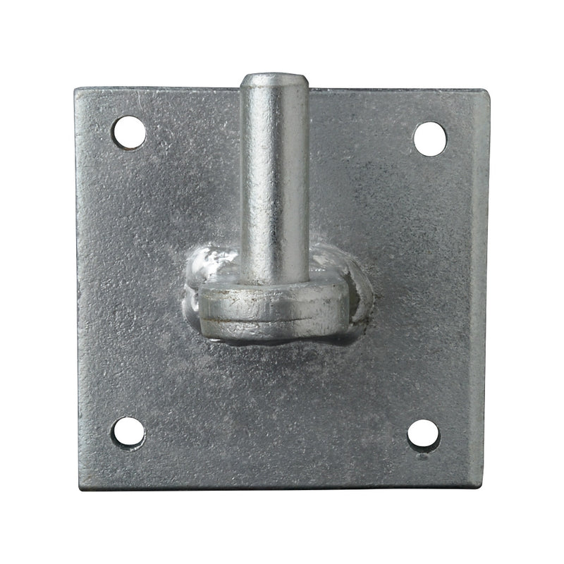 12mm Zinc Plated Hinge Plate 75 x 75mm