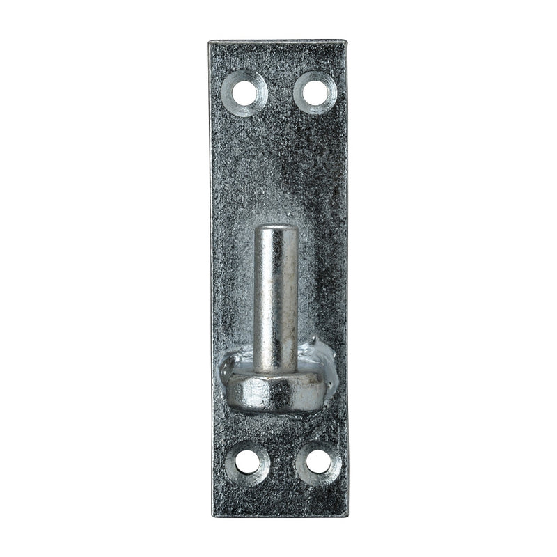 12mm Zinc Plated Hinge Plate 135 x 40mm