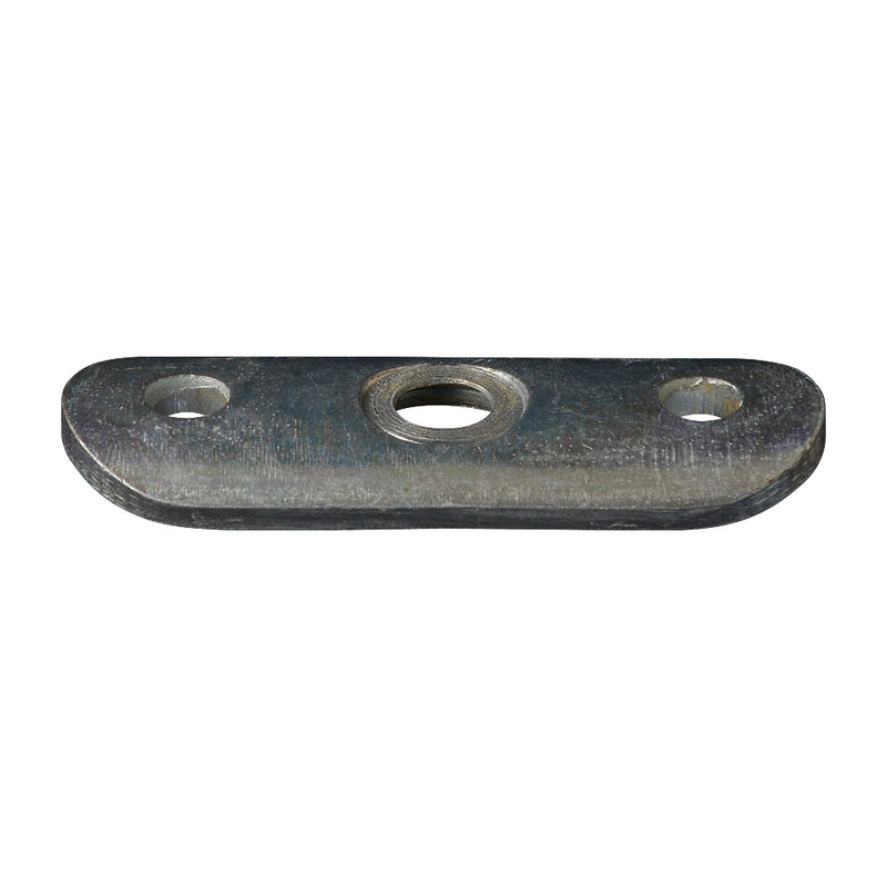 HS148 Handrail Support Plate For To Suit 48.3mm Mild Steel Zinc Finish