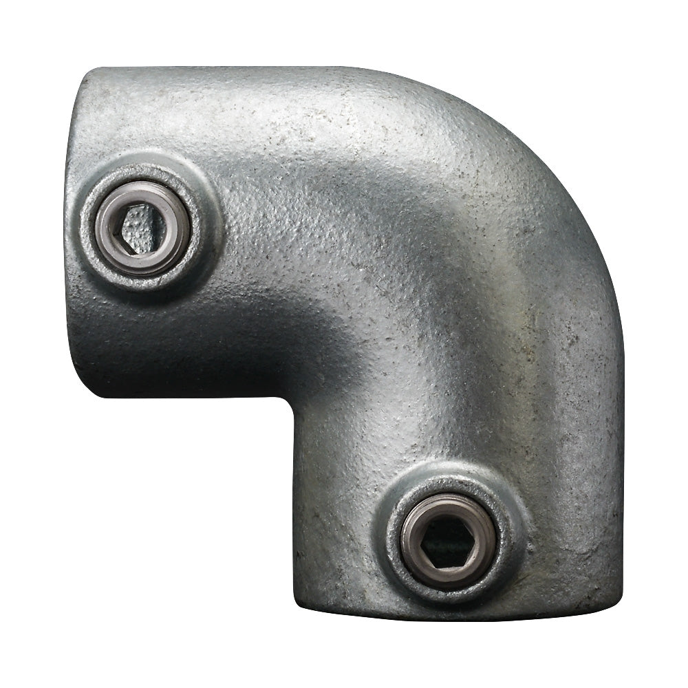 125A 90° Elbow Key Clamp To Suit 26.9mm Tube