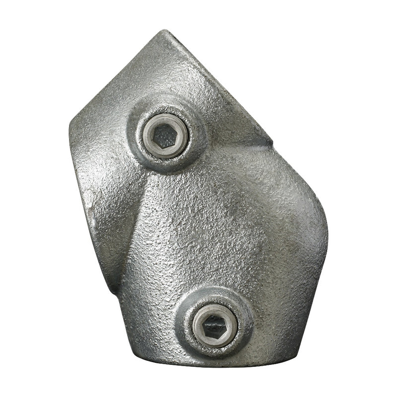 129C 30-60° Adjustable Short Tee Key Clamp To Suit 42.4mm Tube