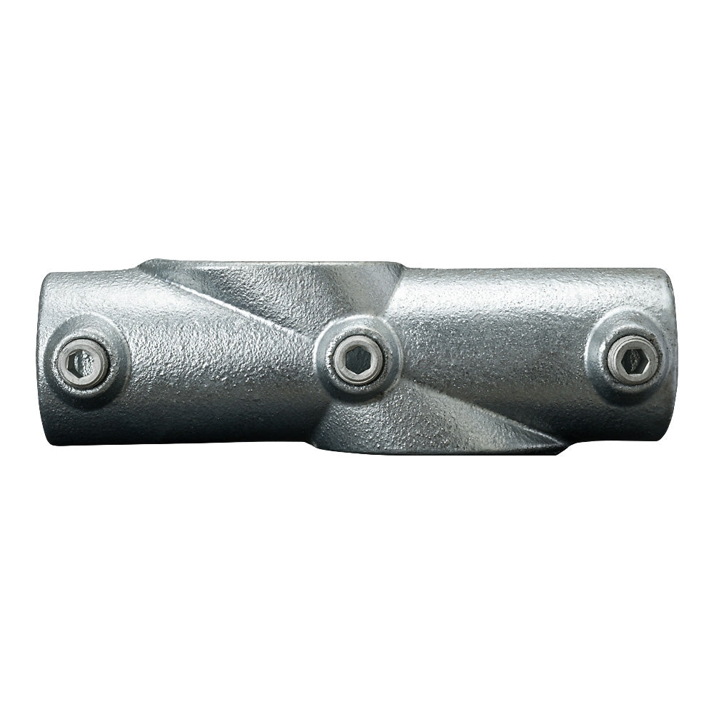 130D 30-45° Adjustable Mid Rail Connector Key Clamp To Suit 48.3mm Tube