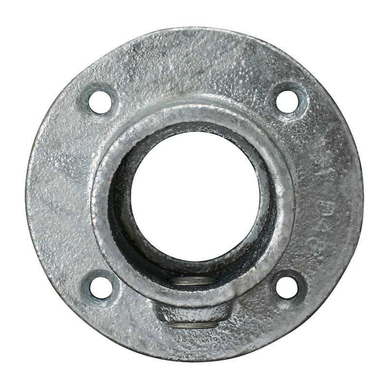 131C Wall Flange Key Clamp To Suit 42.4mm Tube