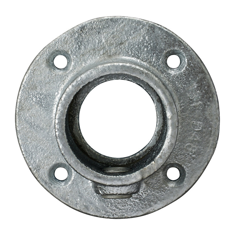 131A Wall Flange Key Clamp To Suit 26.9mm Tube