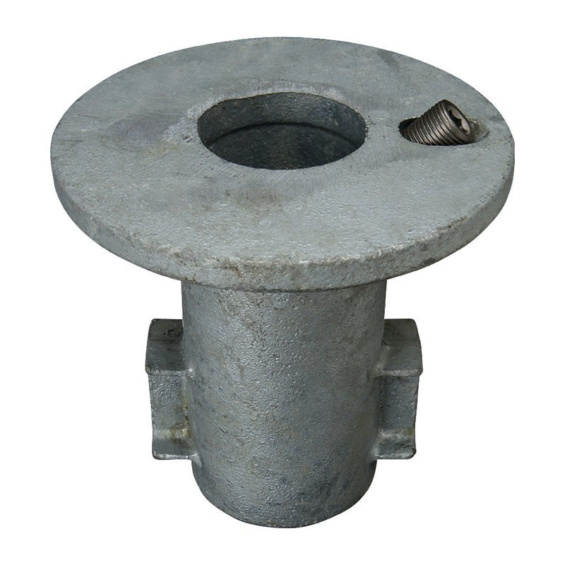 134C Sinkable Base Ground Socket Key Clamp To Suit 42.4mm Tube