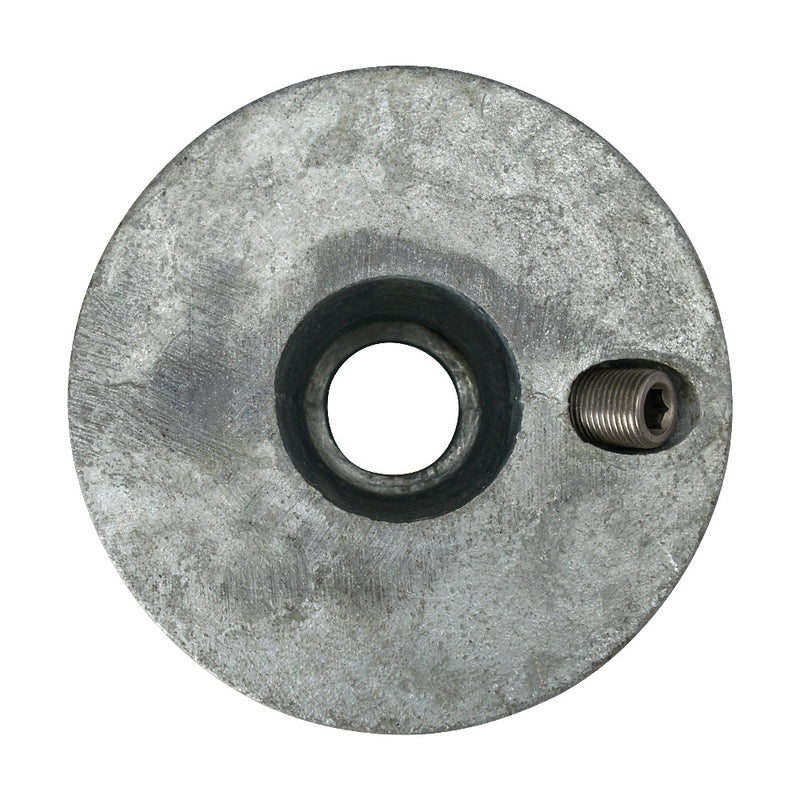 134C Sinkable Base Ground Socket Key Clamp To Suit 42.4mm Tube