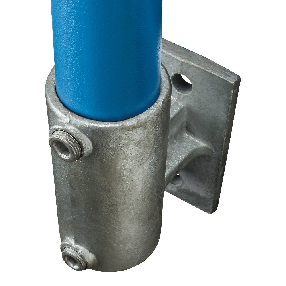 144C Side Vertical Wall Support Fixing Key Clamp To Suit 42.4mm Tube