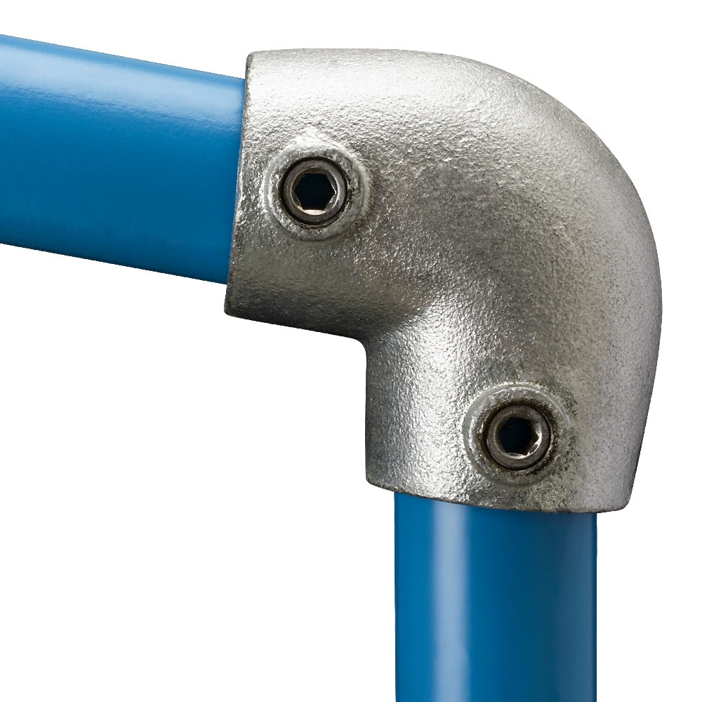 154D Sloping Elbow 0-11° Key Clamp To Suit 48.3mm Tube