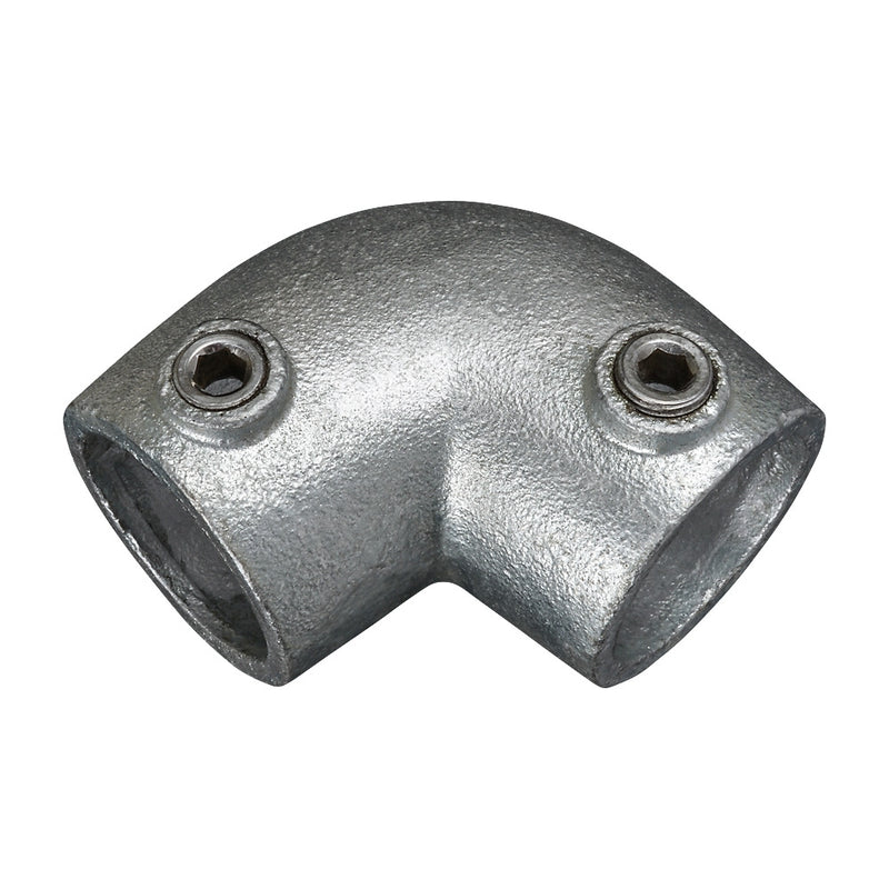 154D Sloping Elbow 0-11° Key Clamp To Suit 48.3mm Tube