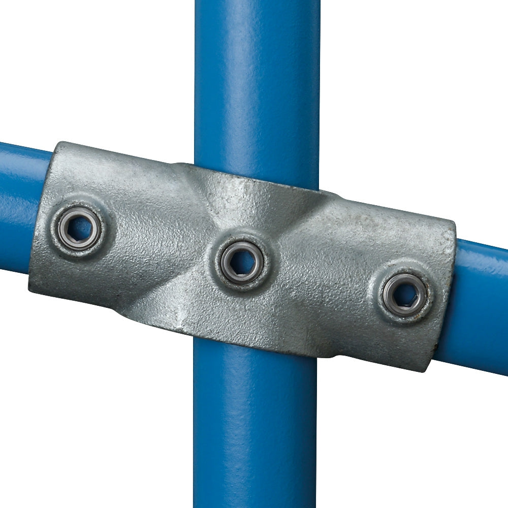 156C 4 Way Slope Cross Piece 0-11° Key Clamp To Suit 42.4mm Tube