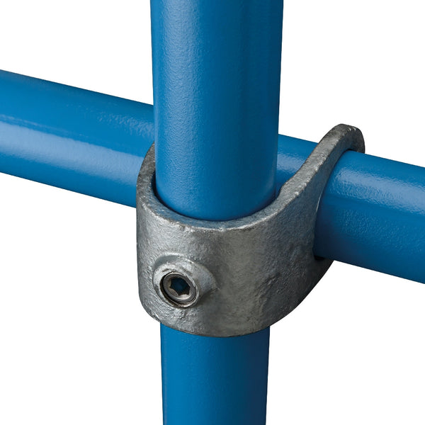 160C Clamp On Crossover Joiner 90° Key Clamp To Suit 42.4mm Tube