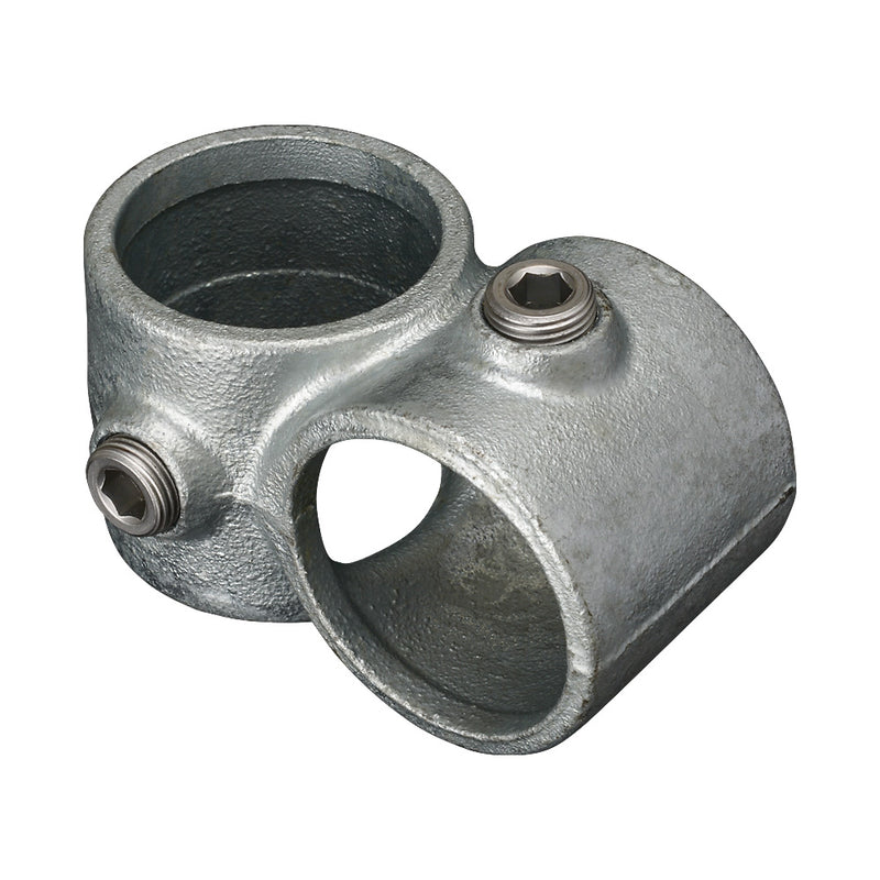 161E Offset Crossover Joint 90° Key Clamp To Suit 60.3mm Tube