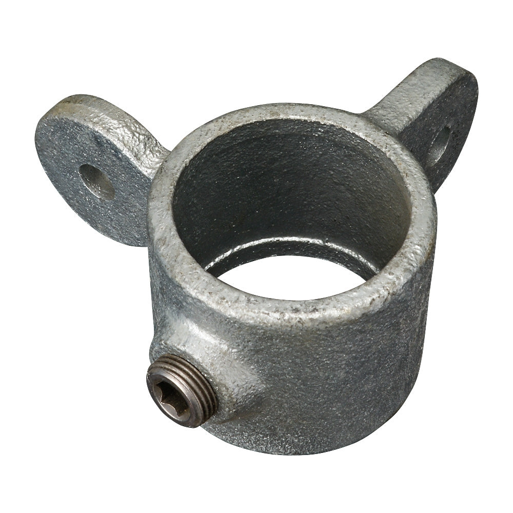 168MD 90° Double Swivel Connector Male Part Key Clamp To Suit 48.3mm Tube