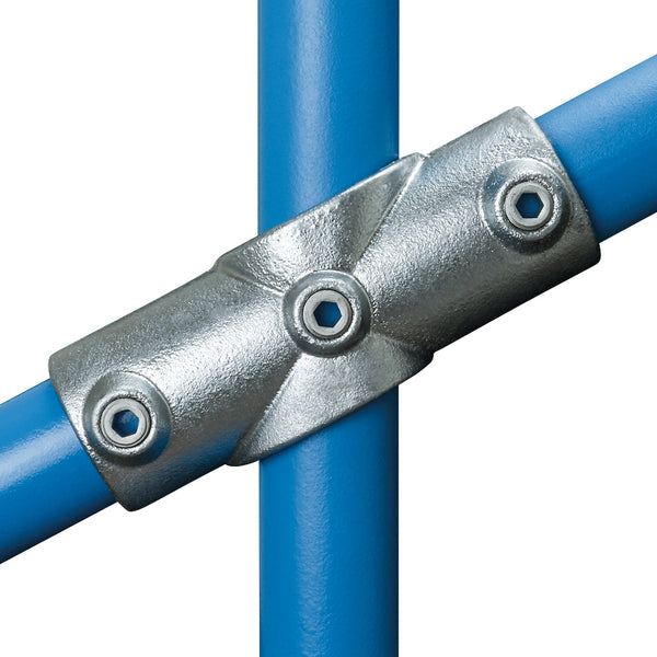 256C 4 Way Slope Cross Piece 11-29° Key Clamp To Suit 42.4mm Tube