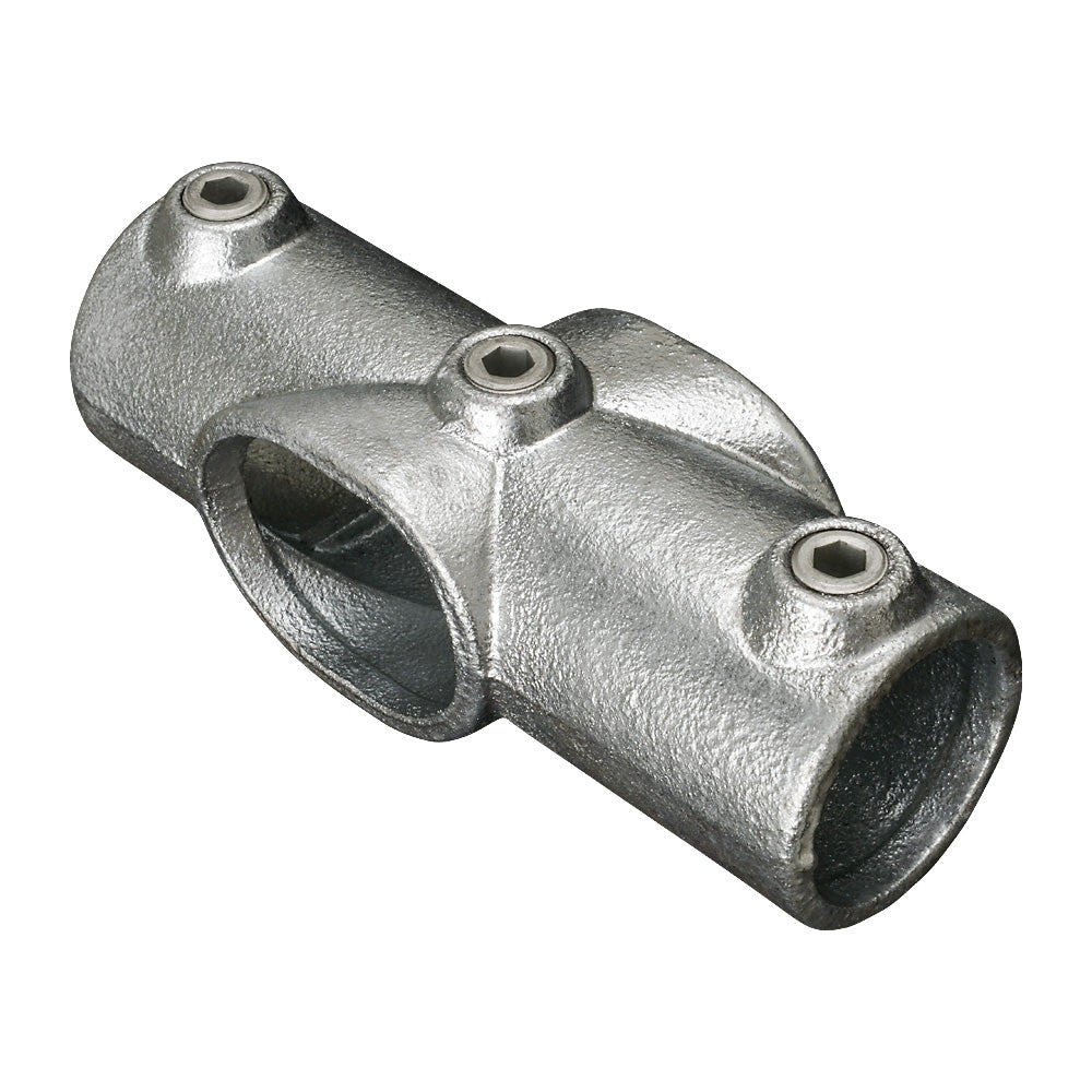 256D 4 Way Slope Cross Piece 11-29° Key Clamp To Suit 48.3mm Tube