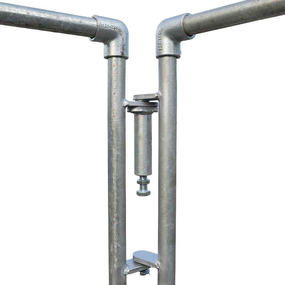 Key Clamp Self Closing Half Height Sprung Gate Key Clamp To Suit 33.7mm Tube