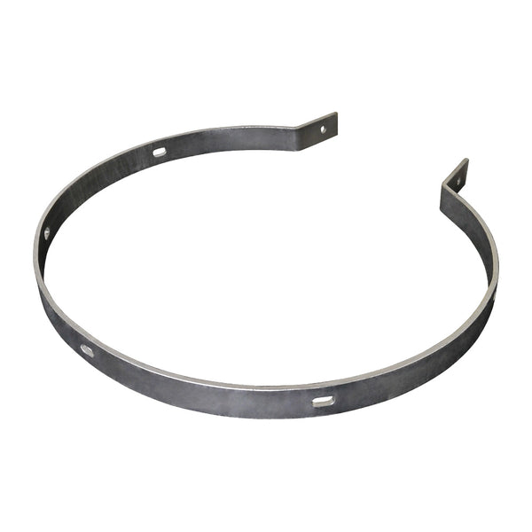 Lower Ladder Hoop Galvanised With Holes 700 x 750mm Complete With 7 x M12x36 Bolts