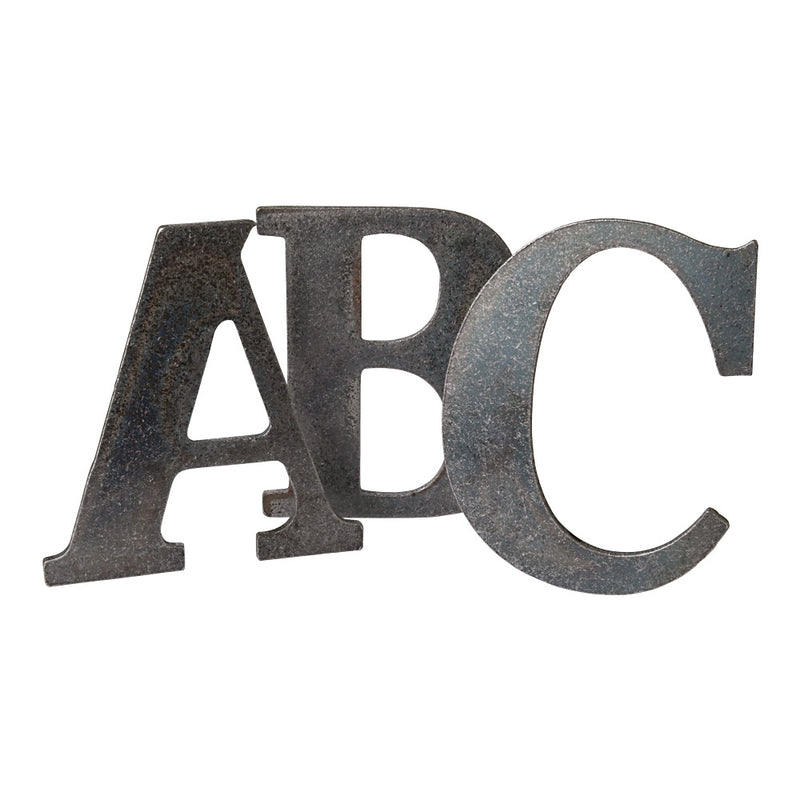 150mm 6" Steel Letters & Numbers