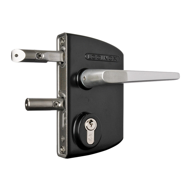 Locinox LPKQ U2 Anti Panic Lock To Suit 40 - 60mm Box Section With Half Silver Handle