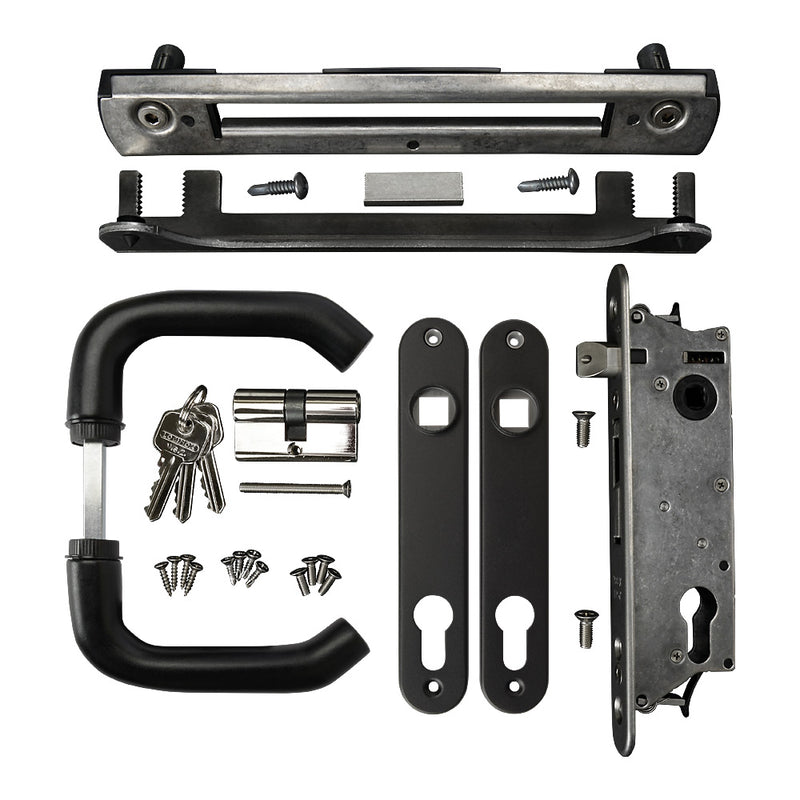 Locinox Fiftylock Insert Kit Black To Suit 50mm Box Section