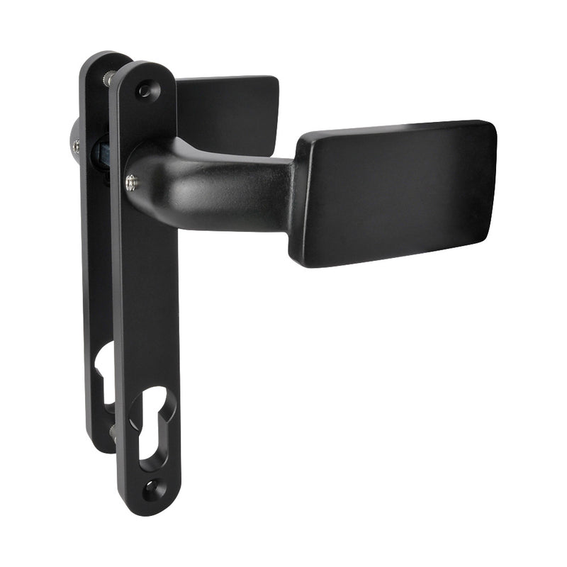 Locinox 3006FIX Aluminium Blocking Handle Pair Black 9005