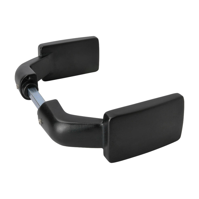 Locinox 3006FIX Aluminium Blocking Handle Pair Black 9005