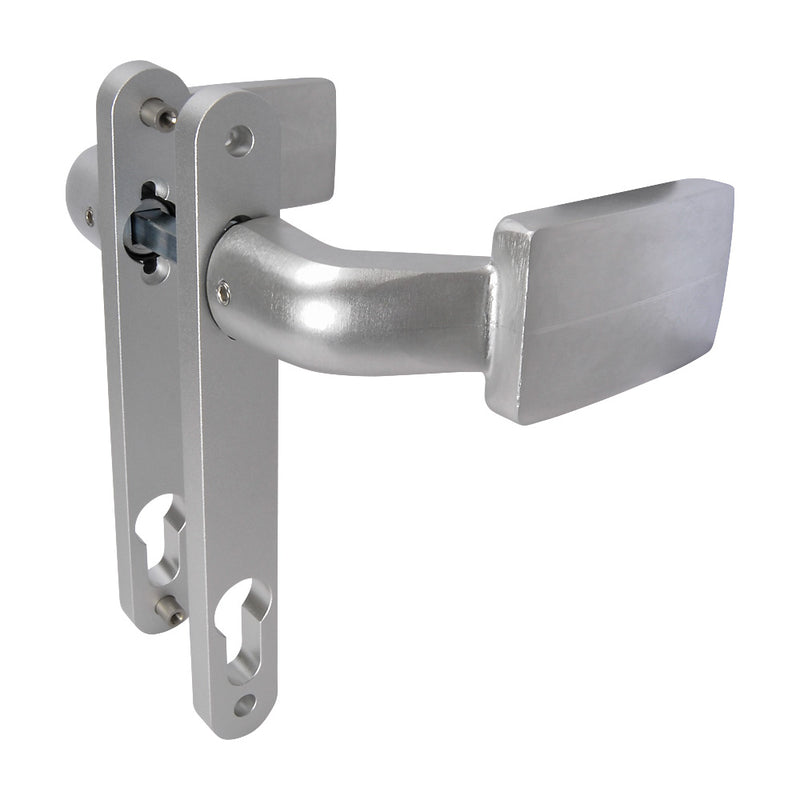 Locinox 3006FIX Aluminium Blocking Handle Pair Anodised