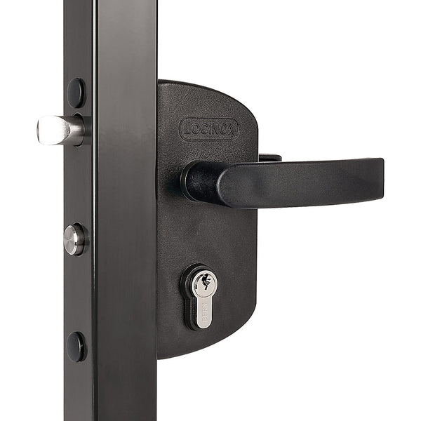 Locinox LAKZ P1 Garden Gate Lock To Suit 40 x 40mm Box Section