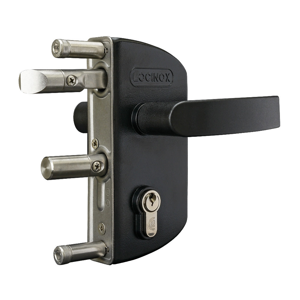 Locinox LAKZ P1 Garden Gate Lock To Suit 40 x 40mm Box Section