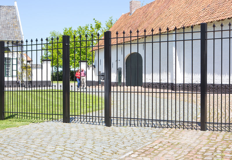 Locinox LAPQ H2L Large Ornamental Gate Lock To Suit 10 - 30mm Flat Profile