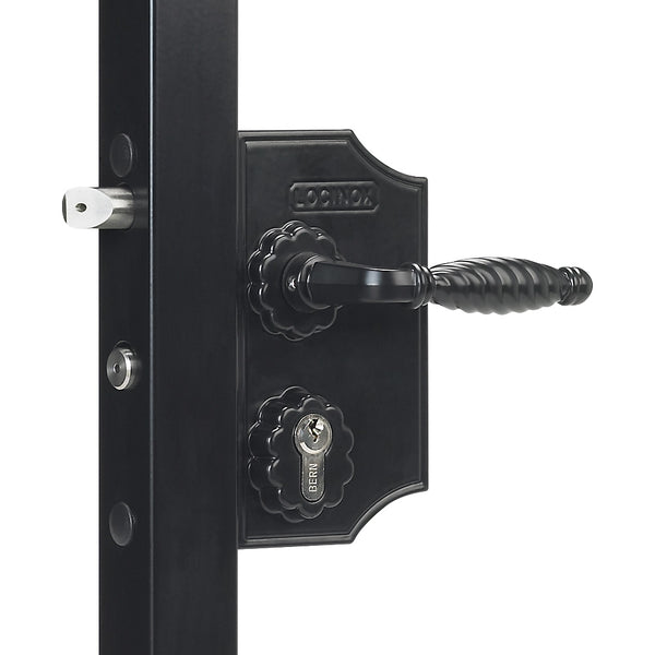 Locinox LAKQ H2L Large Ornamental Gate Lock To Suit 40 - 60mm Box Section