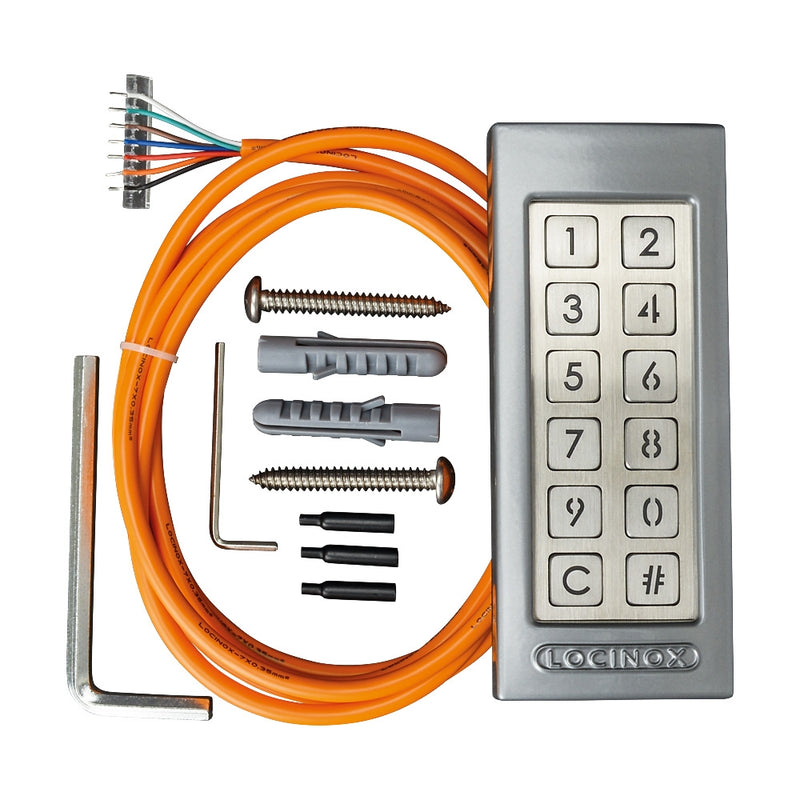 Locinox Keypad Slimstone Silver