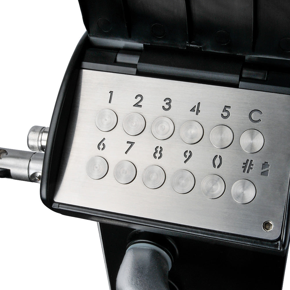Locinox Valentino Surface Mounted Battery Powered Code Lock ISO9227 Black