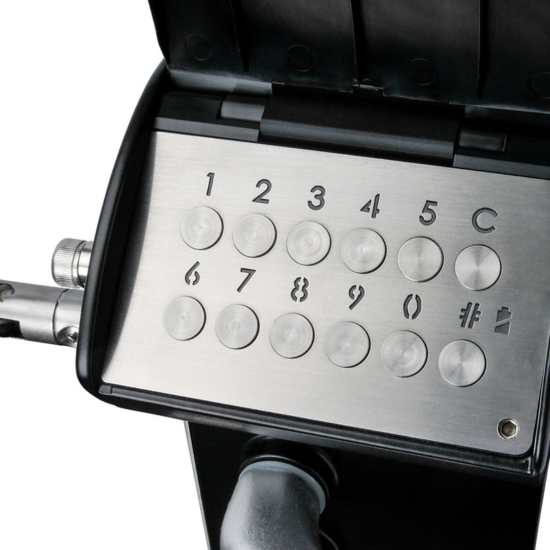 Locinox Valentino Surface Mounted Battery Powered Code Lock ISO9227 Black
