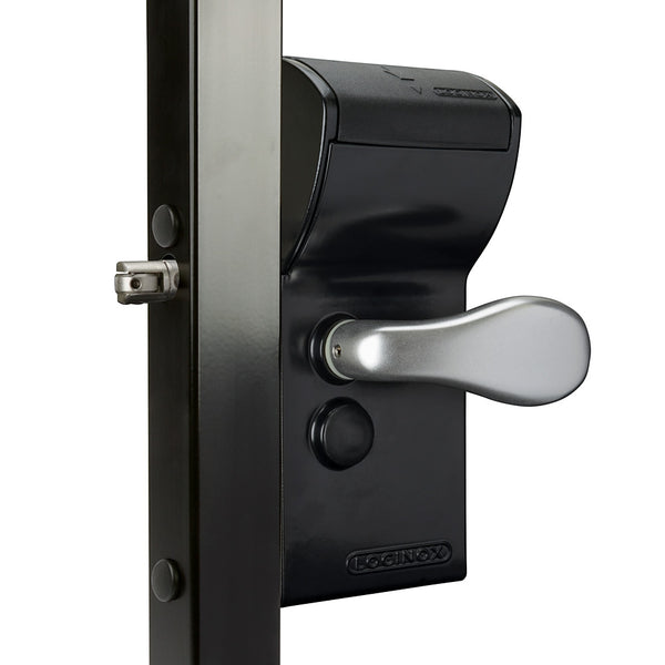 Locinox LFKQ Vinci 1 Sided Mechanical Code Lock Black To Suit 30 - 50mm Box Section