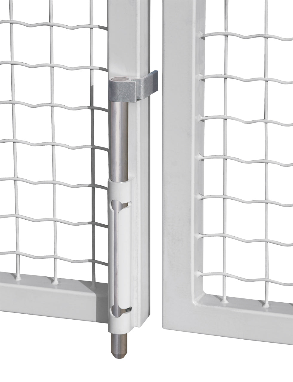 LOCVSAB Locinox VSA Surface Mounted Dropbolt Black RAL 9005 With Aluminium Bolt