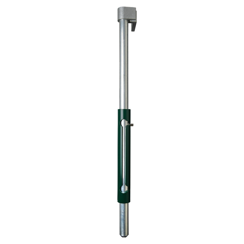 LOCVSAG Locinox VSA Surface Mounted Dropbolt Green RAL 6005 With Aluminium Bolt