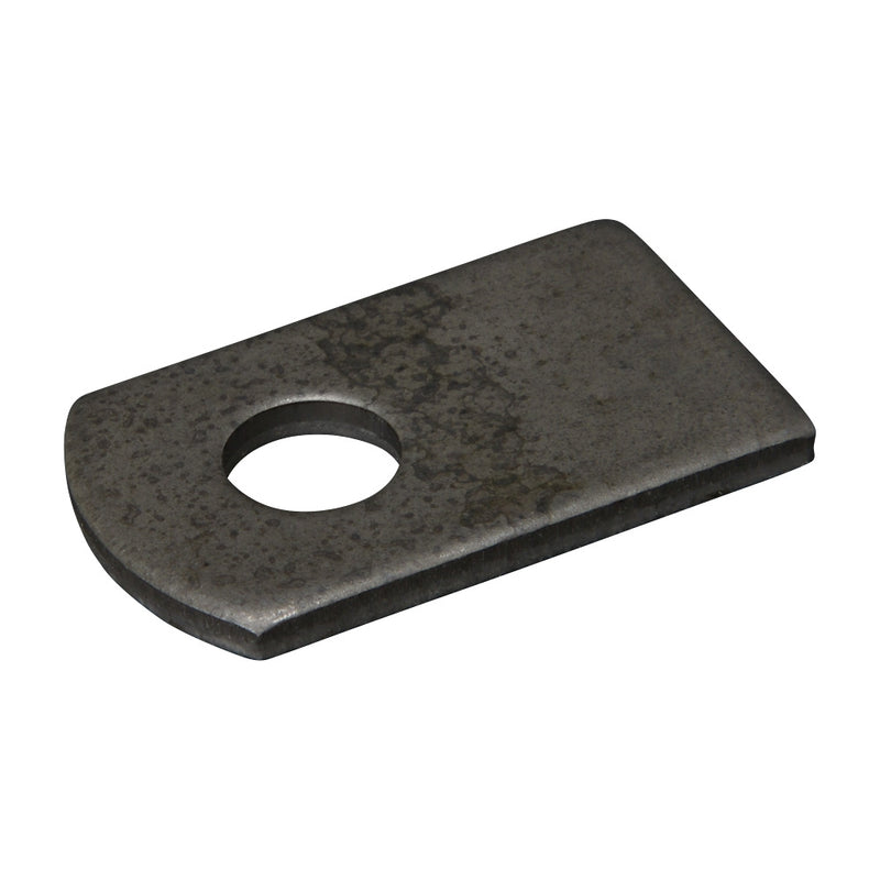 Shaped Fixing Lug With 10mm Hole 25 x 40 x 3mm