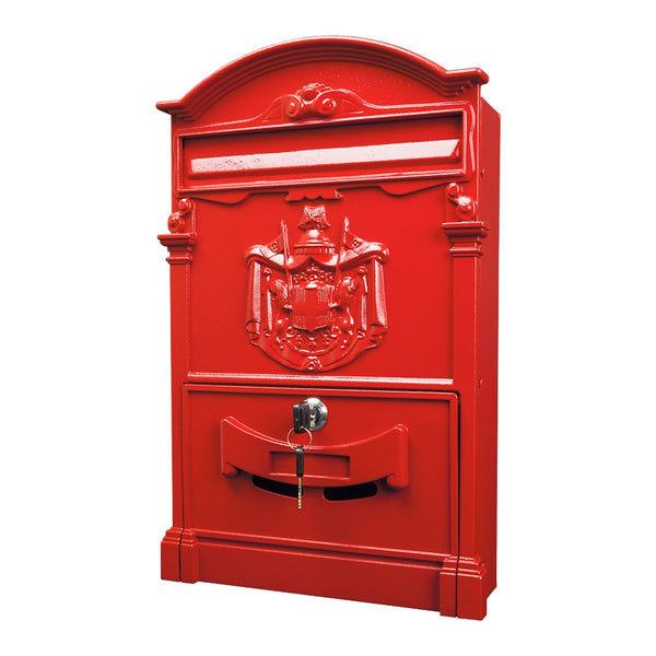 Red Italian Mail Box Front Opener