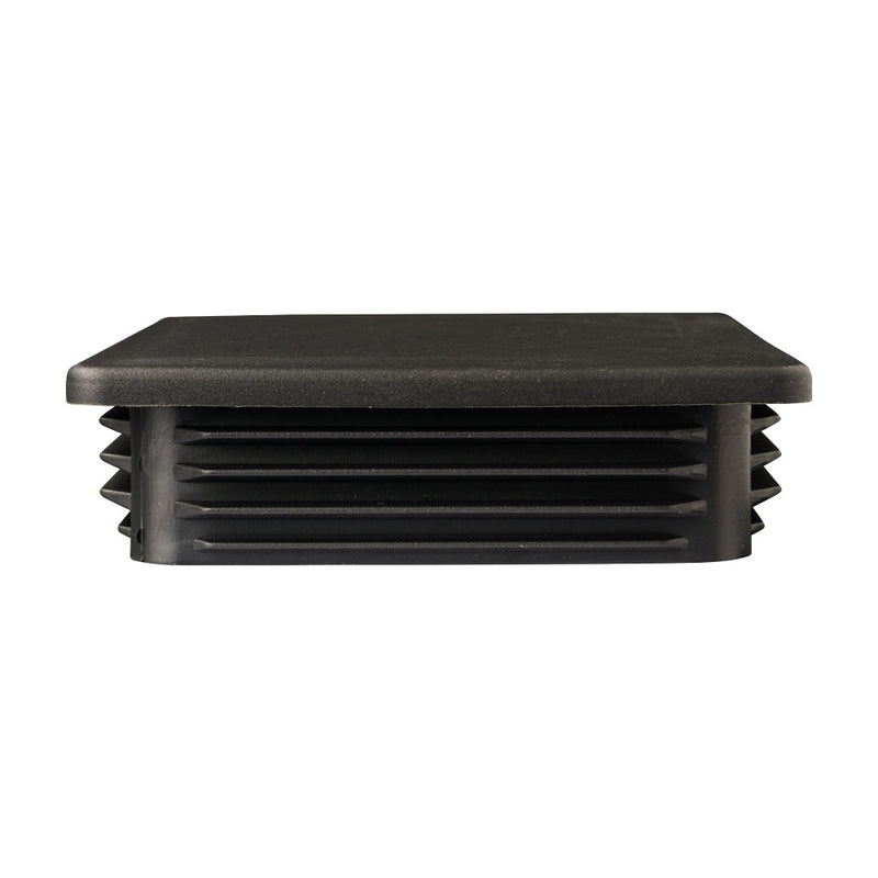 100 x 100mm Black Plastic Square End Cap