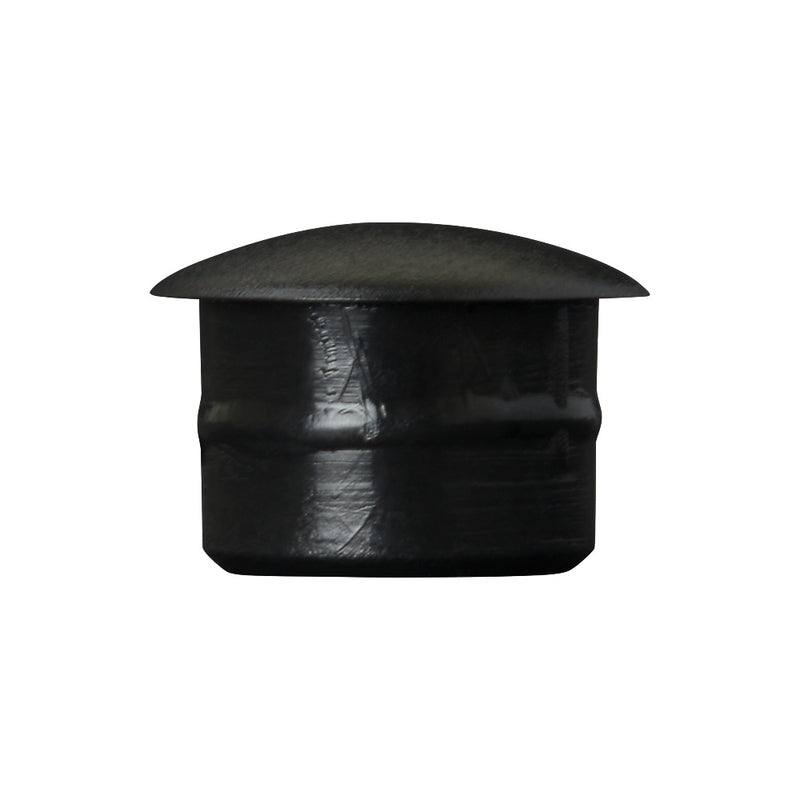 Black Plastic Cap For 12mm Holes