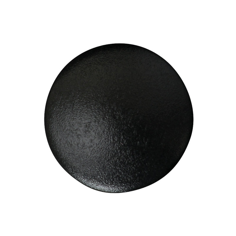 Black Plastic Cap For 12mm Holes