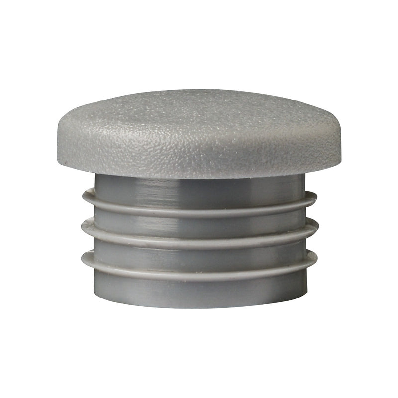 Grey Plastic End Cap For 27mm Diameter Tube