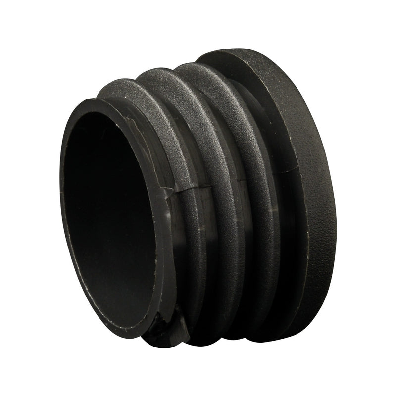 Black Plastic End Cap For 33mm Diameter Tube