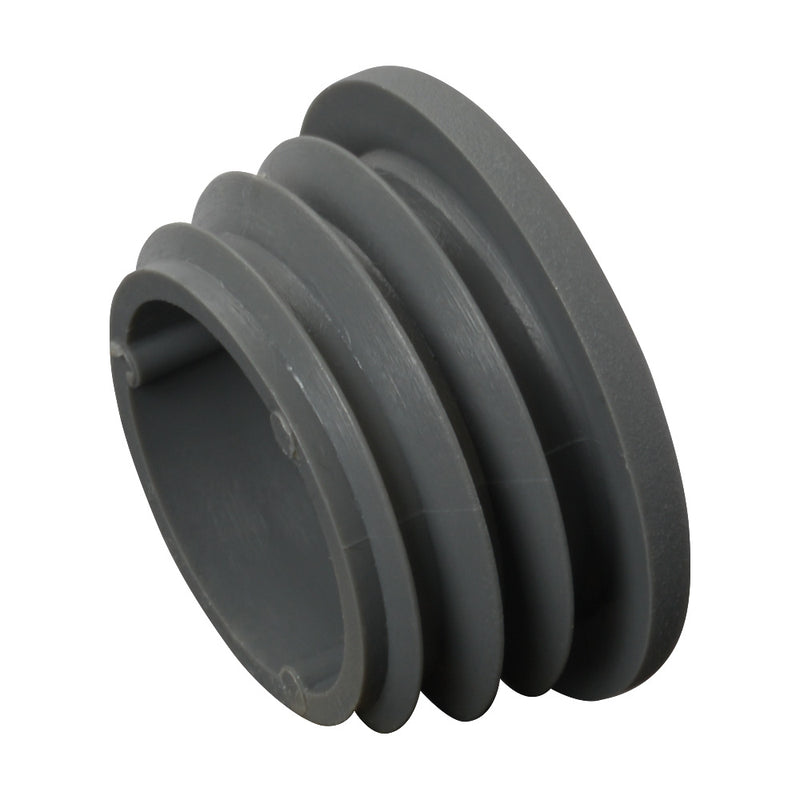 Grey Plastic End Cap For 42mm Diameter Tube