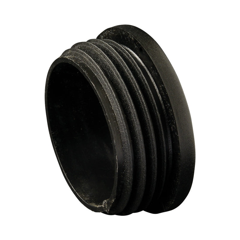 Black Plastic End Cap For 48mm Diameter Tube