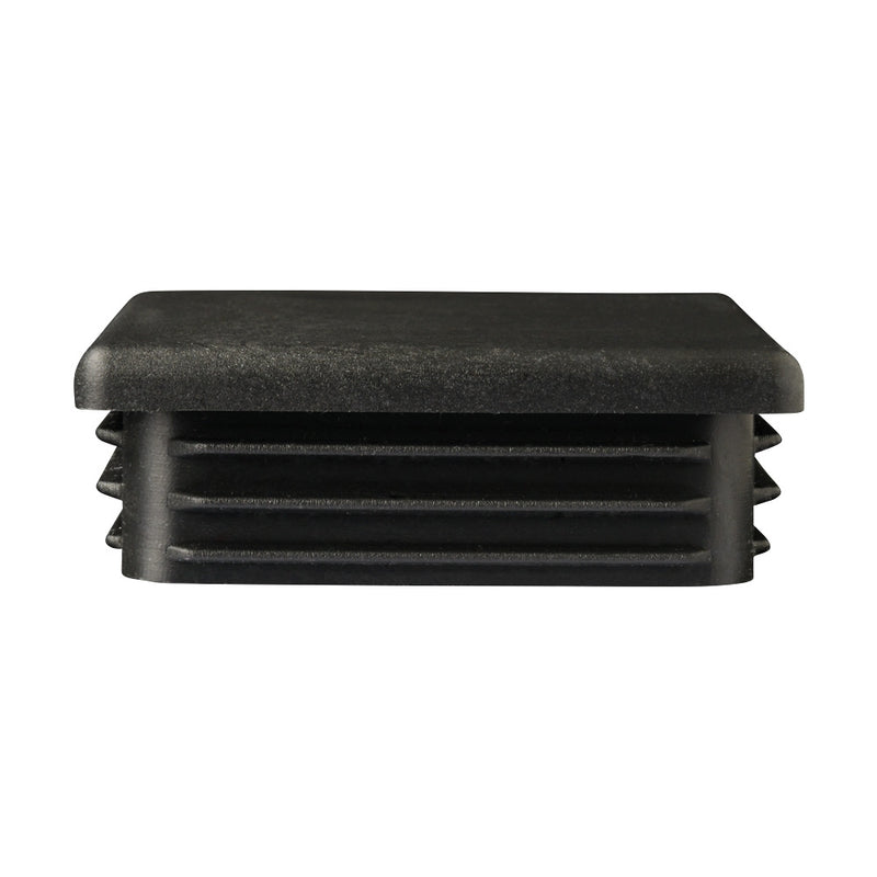 60 x 60mm Black Plastic Square End Cap